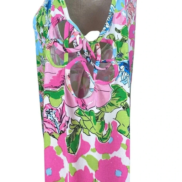 Ivy Road floral print Cold Shoulder Dress size large - Picture 7 of 10